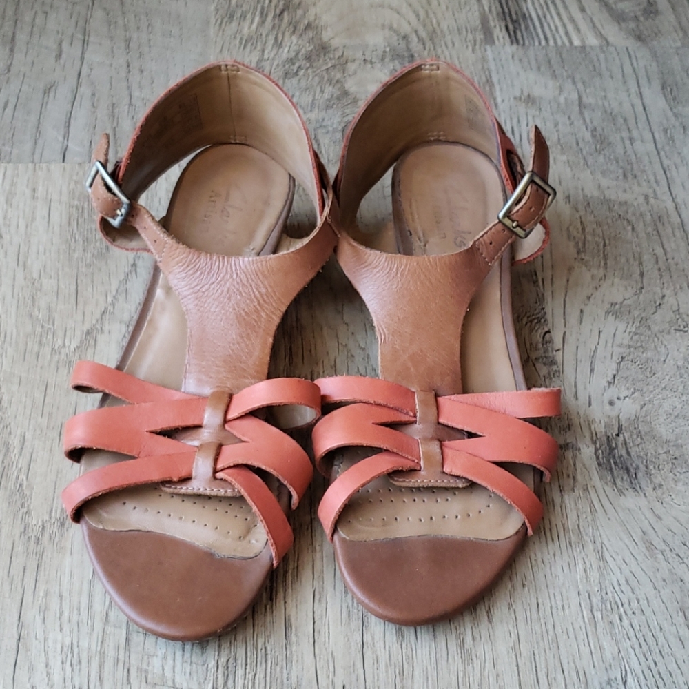 Clarks Artisan Leather Sandals